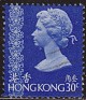 Hong Kong 1973 Characters 30 ¢ Blue Scott 318